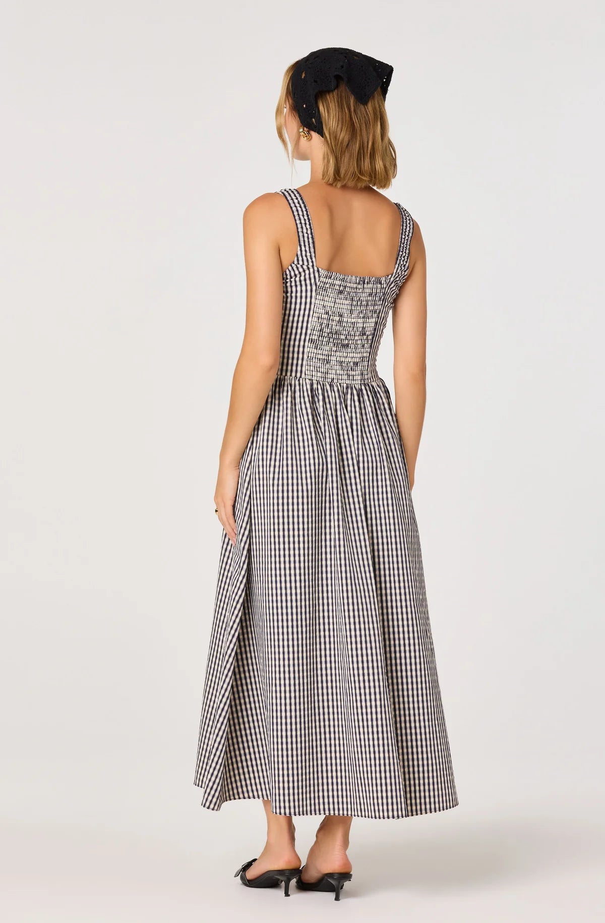 ASTR The Label - Temperance Dress - Black Gingham
