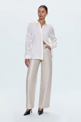 Pistola - Tilda Long Sleeve Button Up - Ecru