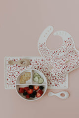 Evri - Silicone Baby Spoon 2-Pack - Ivory & Sand