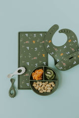 Evri - Silicone Baby Spoon 2-Pack - Evergreen & Meadow
