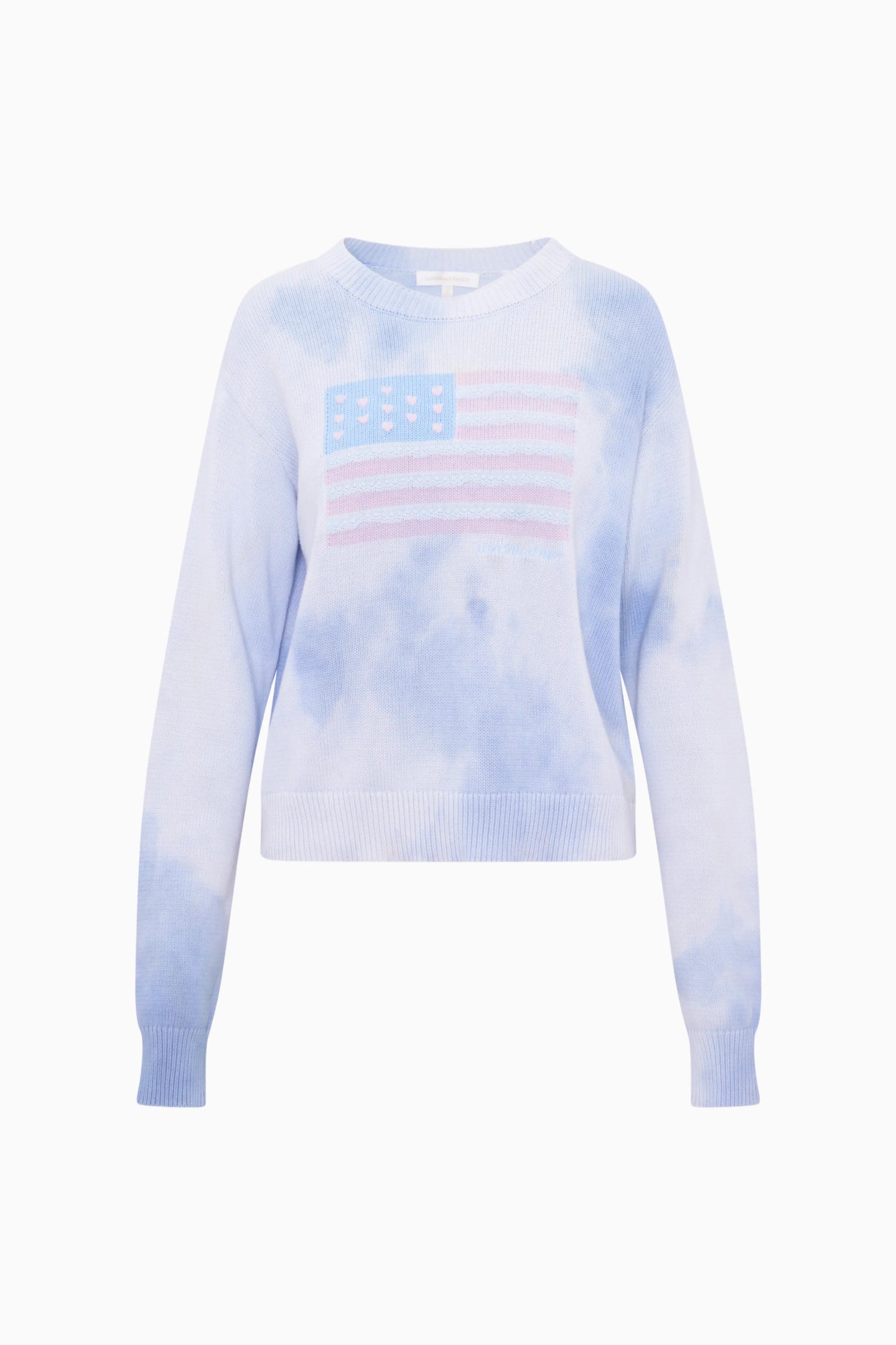 LoveShackFancy - Ty Flag Pullover - Selvedge Sky
