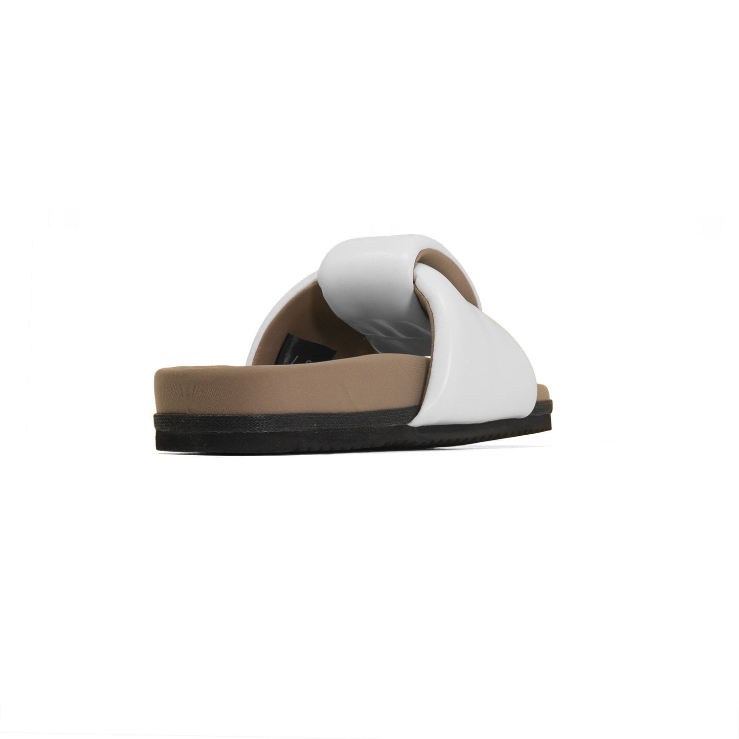 ROAM - Puffed Knotty Sandal Vegan Leather - White