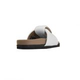 ROAM - Puffed Knotty Sandal Vegan Leather - White