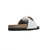 ROAM - Puffed Knotty Sandal Vegan Leather - White