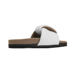 ROAM - Puffed Knotty Sandal Vegan Leather - White