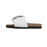ROAM - Puffed Knotty Sandal Vegan Leather - White
