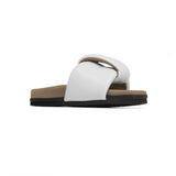 ROAM - Puffed Knotty Sandal Vegan Leather - White
