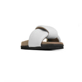 ROAM - Puffed Knotty Sandal Vegan Leather - White