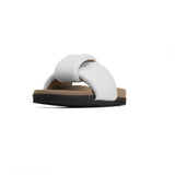 ROAM - Puffed Knotty Sandal Vegan Leather - White