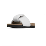 ROAM - Puffed Knotty Sandal Vegan Leather - White