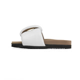 ROAM - Puffed Knotty Sandal Vegan Leather - White