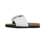 ROAM - Puffed Knotty Sandal Vegan Leather - White
