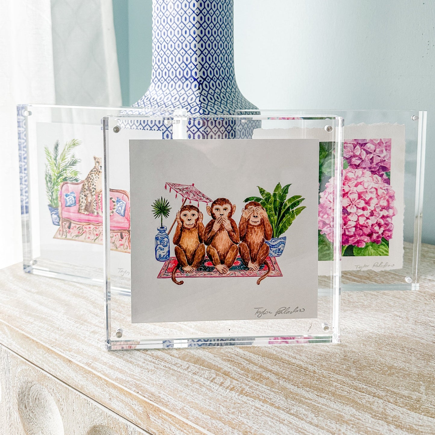 Three Wise Monkeys Print