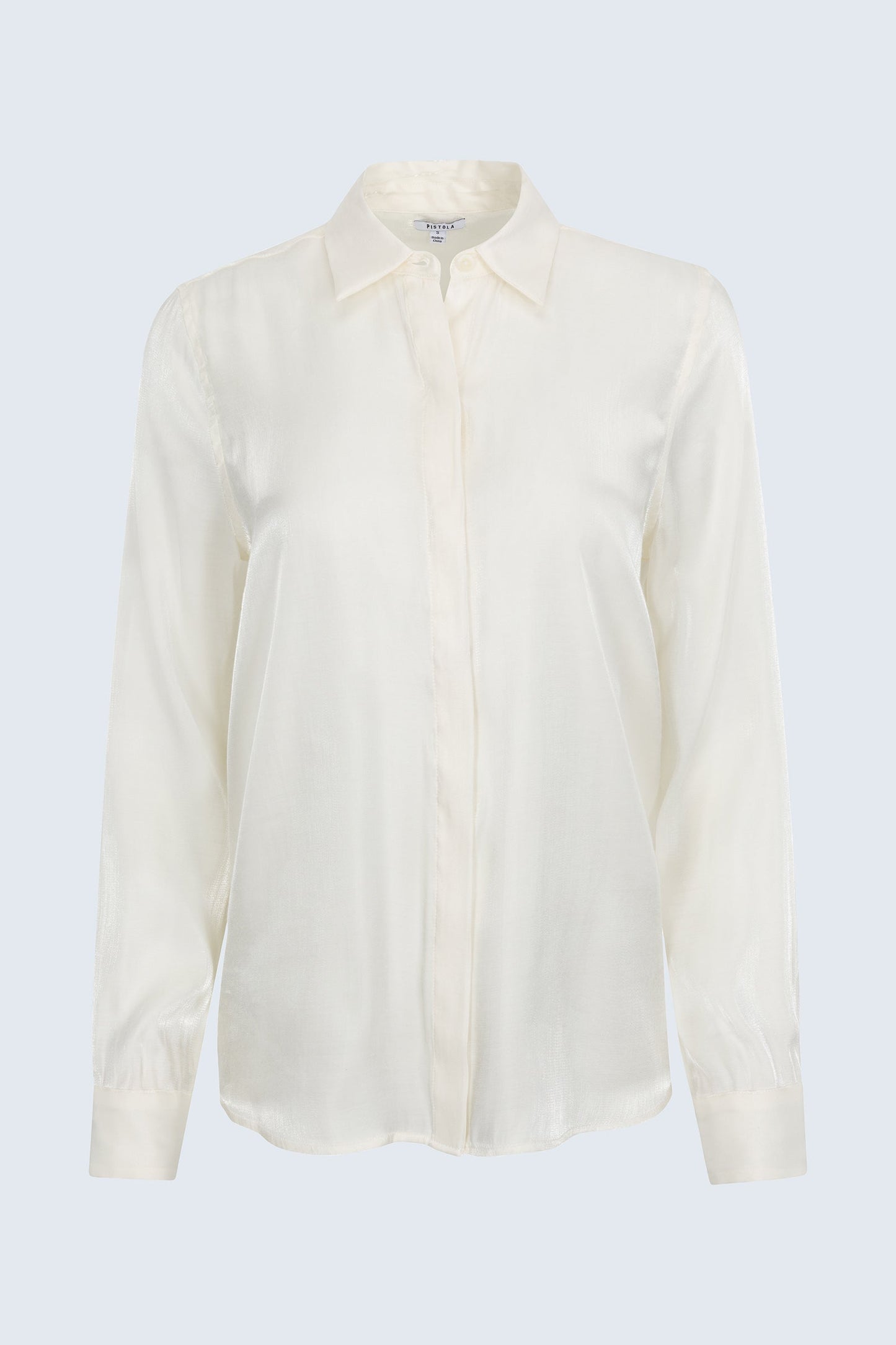 Pistola - Tilda Long Sleeve Button Up - Ecru