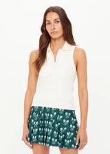 Courtship Henri Collared Top