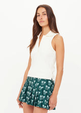 Courtship Henri Collared Top