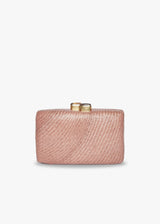 Uxmal Straw Clutch Bag