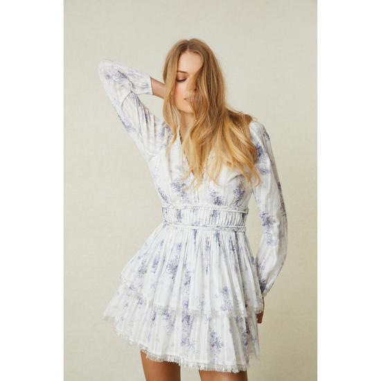 Load image into Gallery viewer, Finch Dress - Misty Sea
