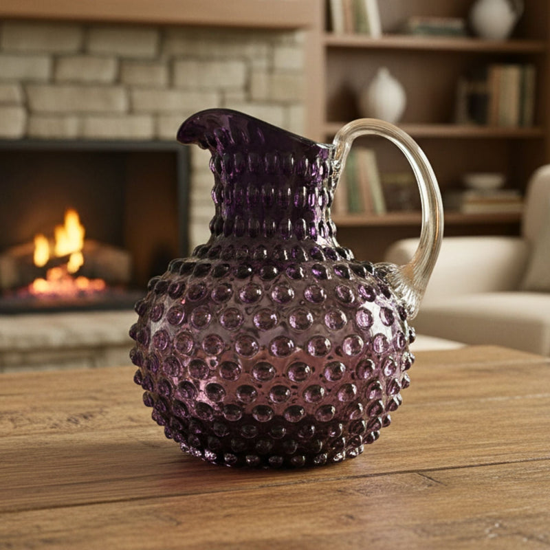 Hobnail Jug - Large - Wild Indigo