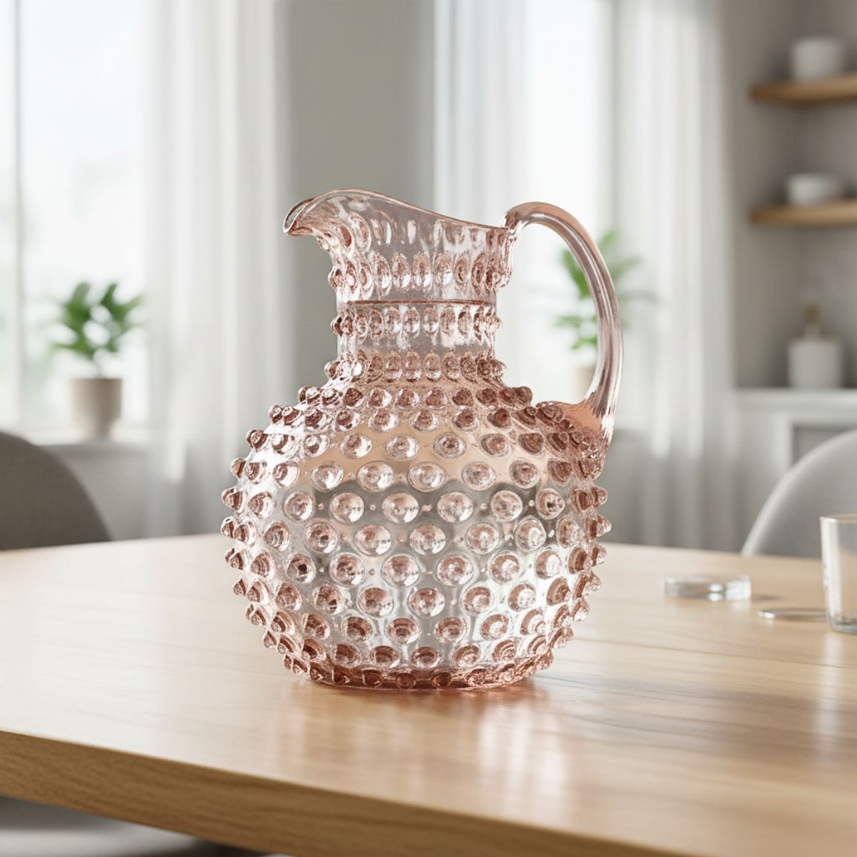 Hobnail Jug - Large - Night Iris
