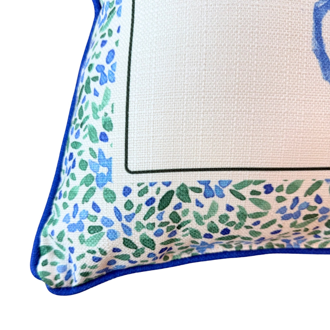 Floral Horse Pillow