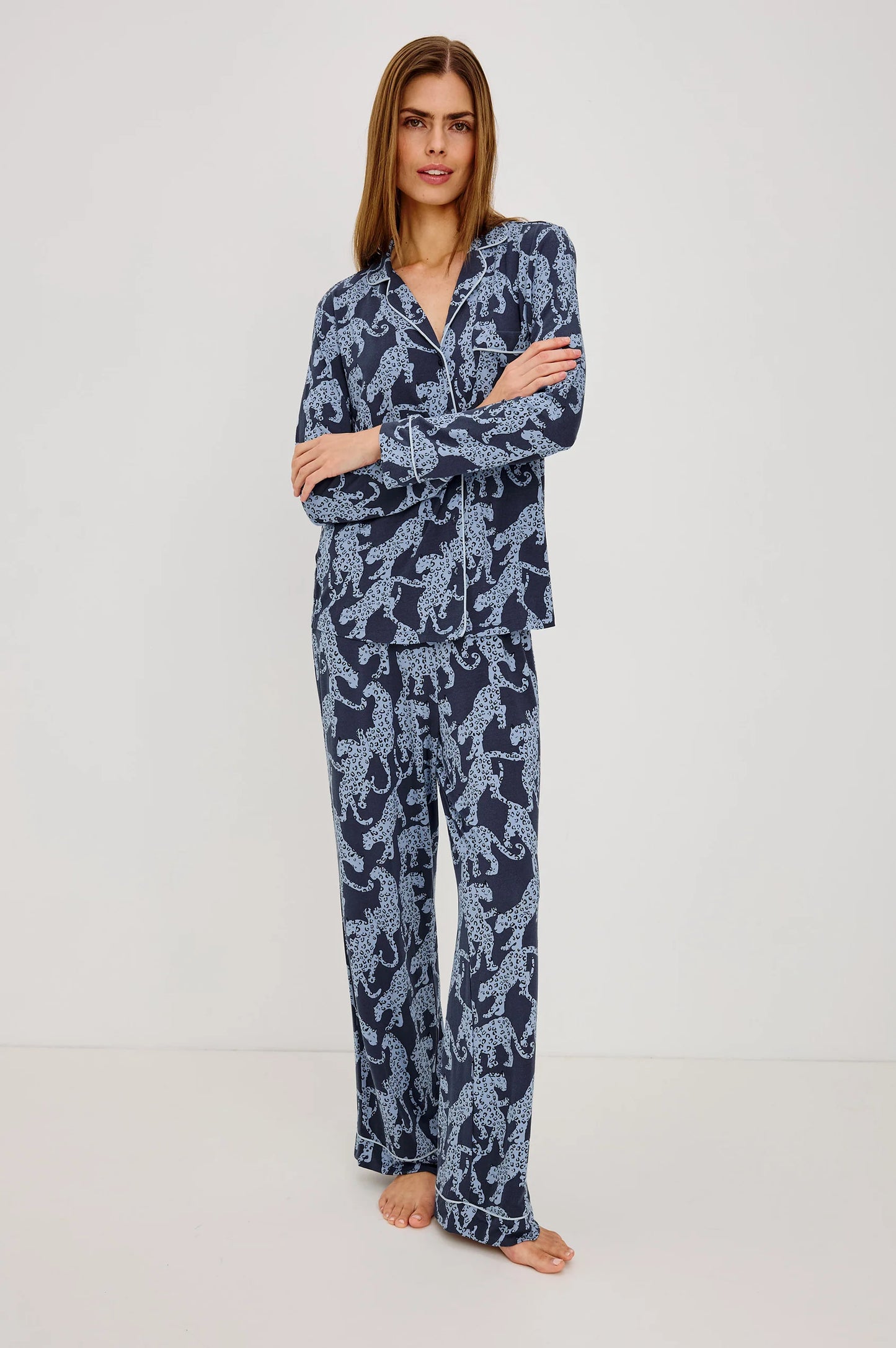 Rails - Varra Pajama Set - Midnight Jaguar