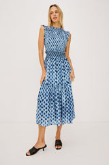Rails - Vivier Dress - Sapphire Shibori