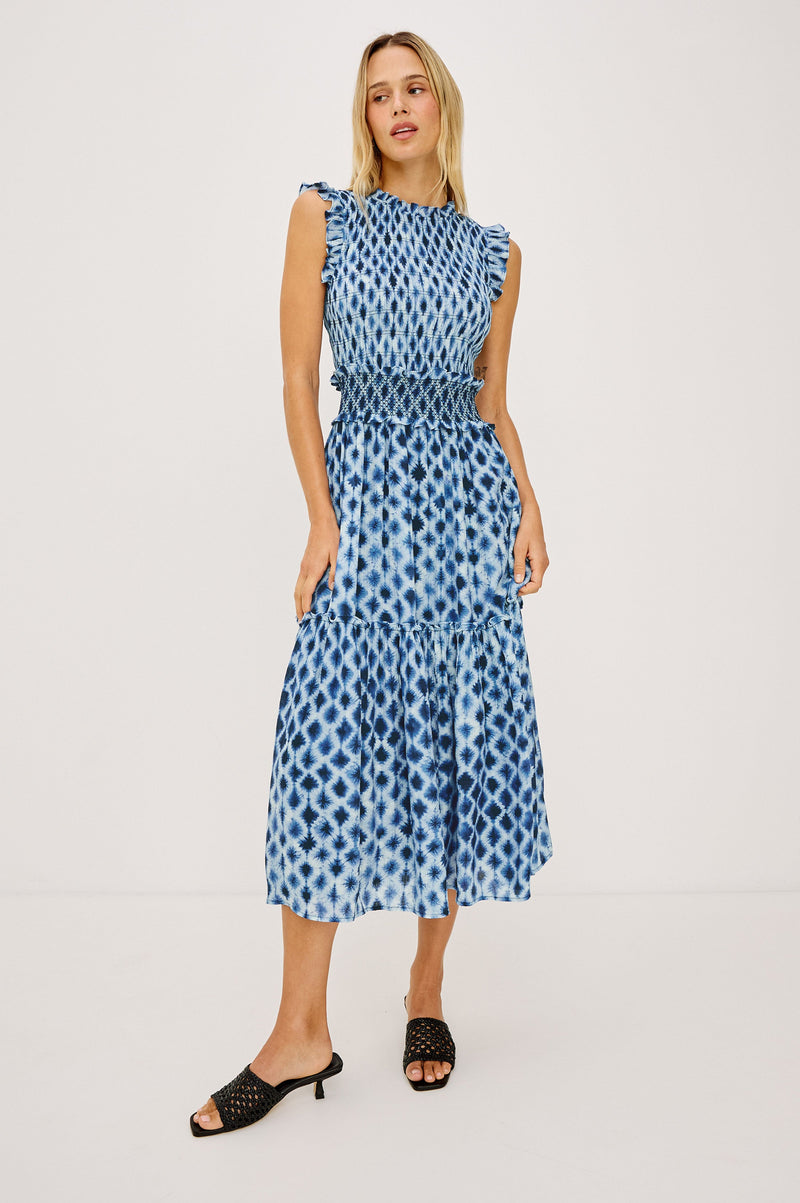 Rails - Vivier Dress - Sapphire Shibori