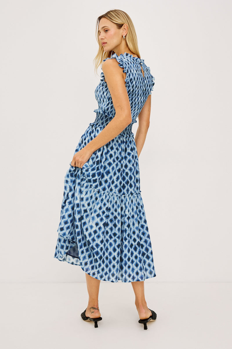 Rails - Vivier Dress - Sapphire Shibori