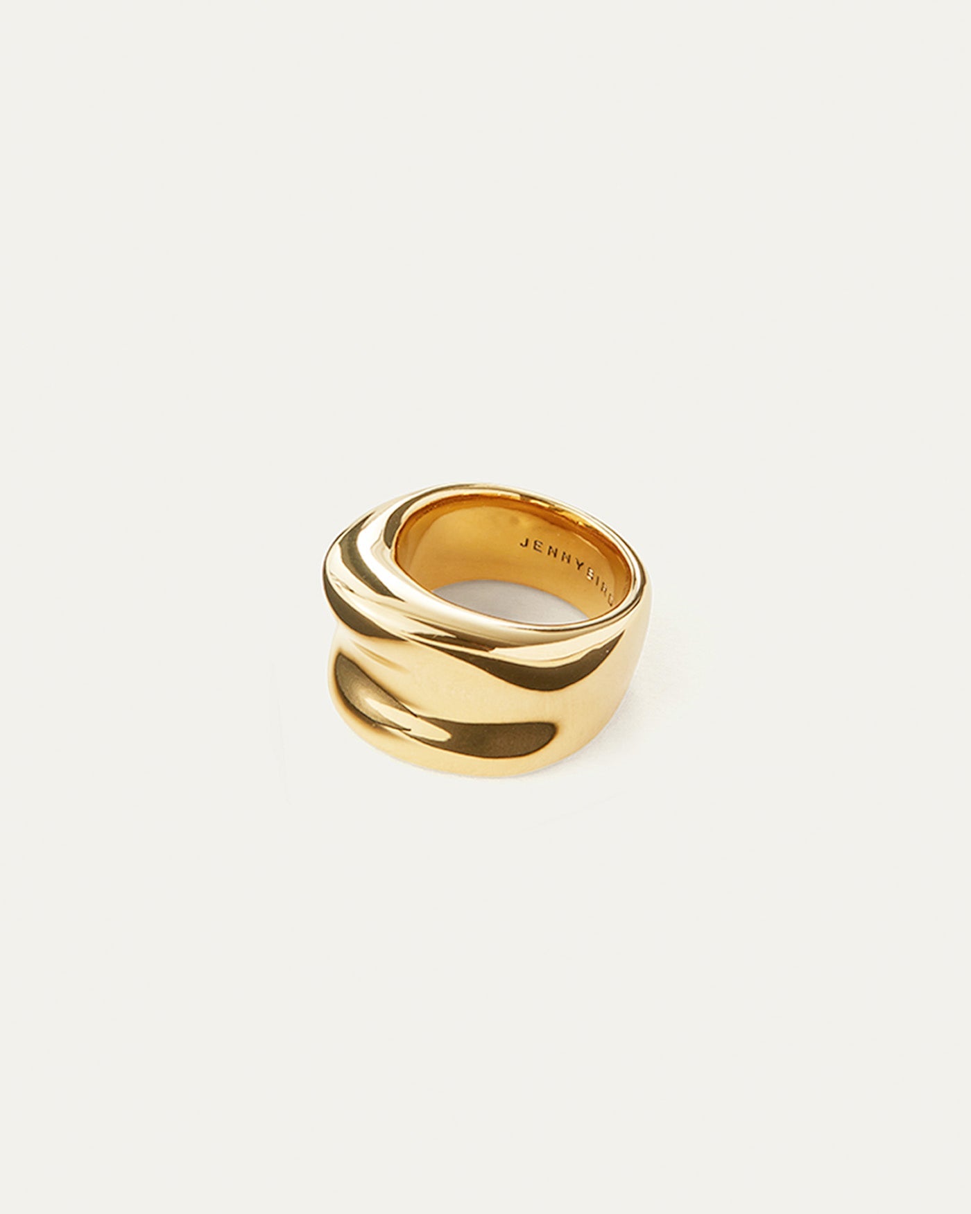 Viviana Ring, High Polish Gold