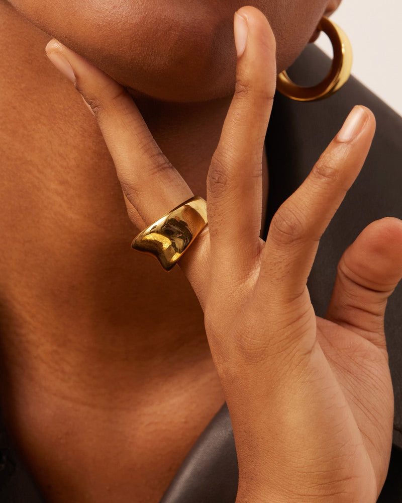 Jenny Bird - Viviana Ring - High Polish Gold