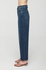 KYRA ANKLE HIGH RISE BOWED WIDE ANKLE
