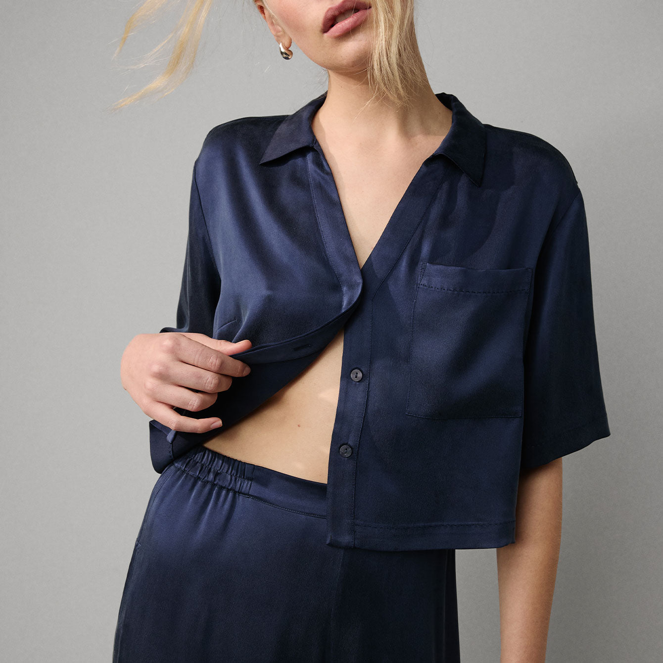 Lunya - Washable Silk High Rise Pant Set
