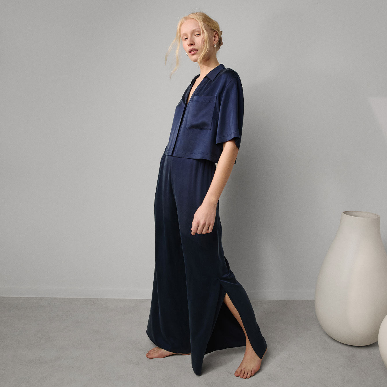 Lunya - Washable Silk High Rise Pant Set