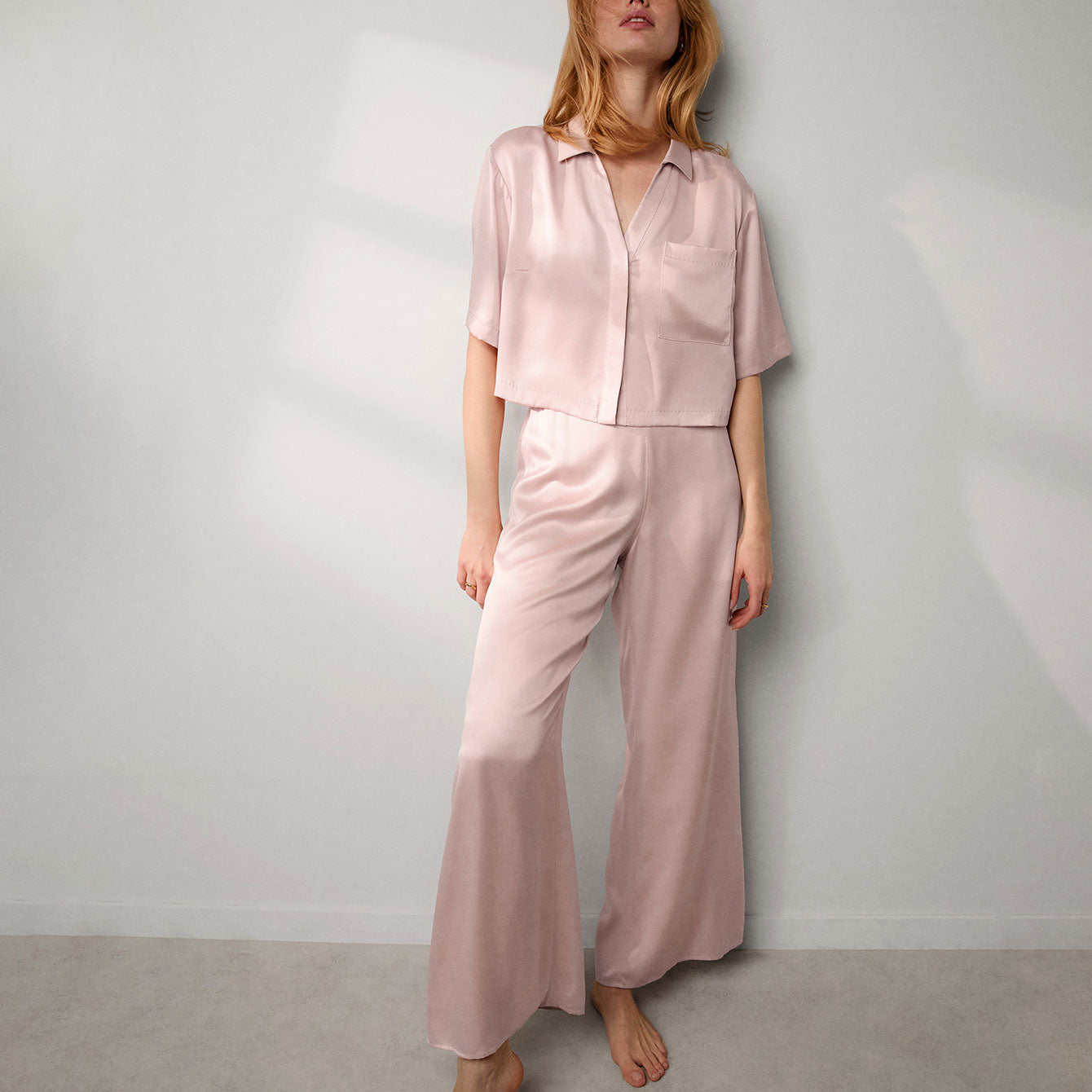 Lunya - Washable Silk High Rise Pant Set