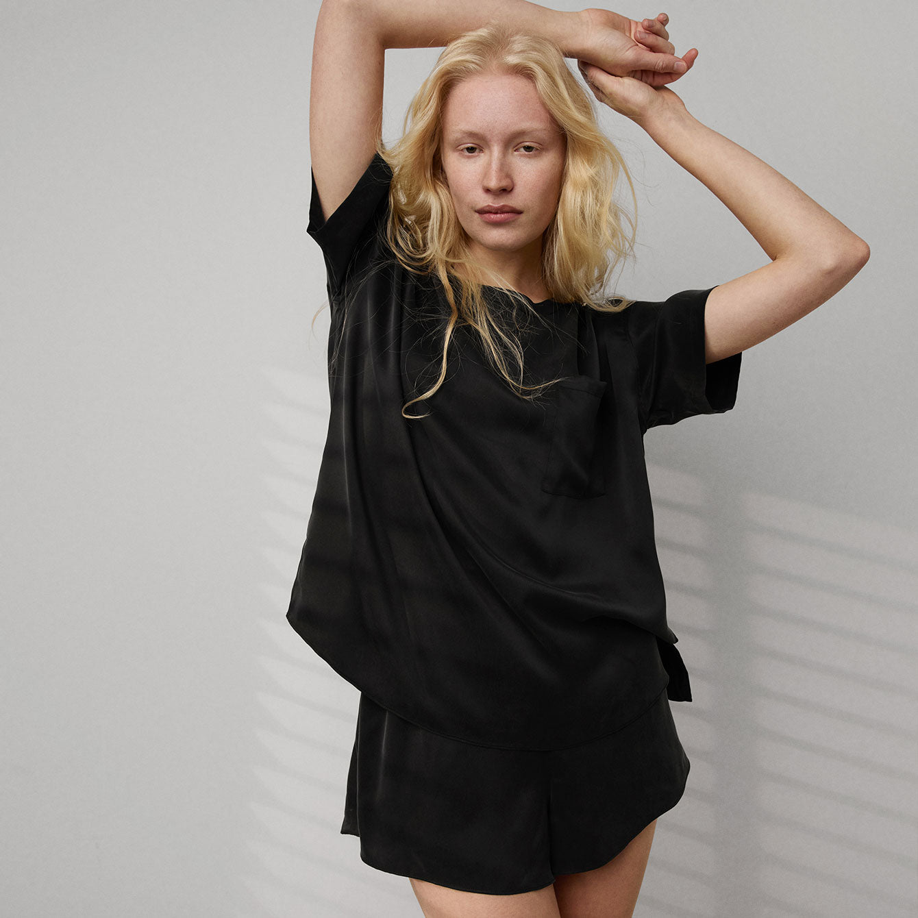 Lunya - Washable Silk Tee Short Set