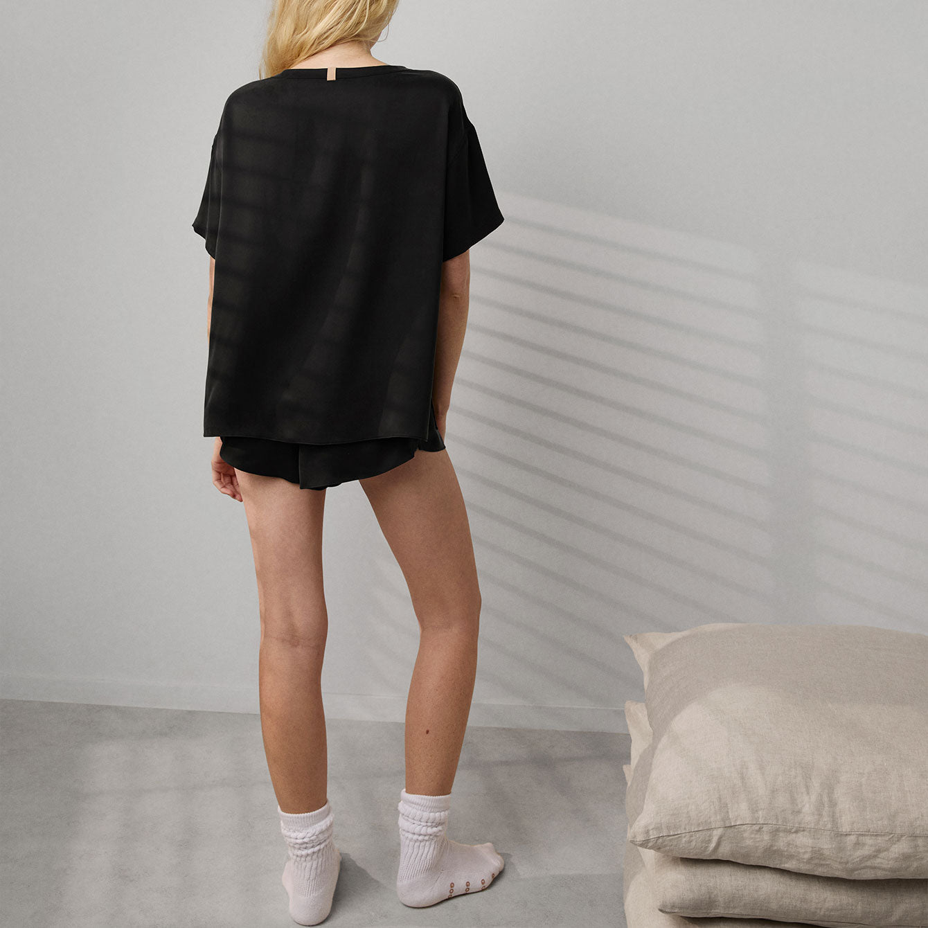 Lunya - Washable Silk Tee Short Set