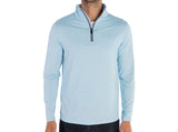 Criquet - Feather Performance Pullover - Heather Blue