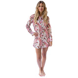 Women's Martinique® Pink Banana Leaf Night Shirt