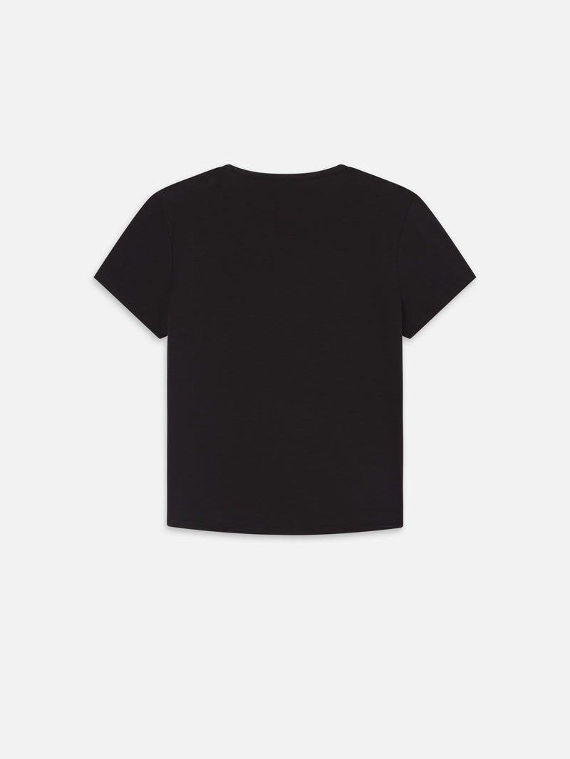 FRAME - The Gathered Tee - Black