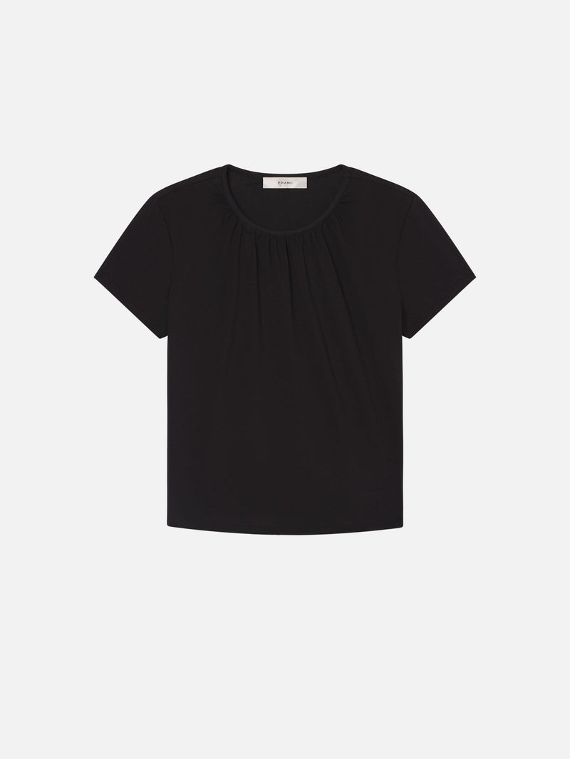 FRAME - The Gathered Tee - Black