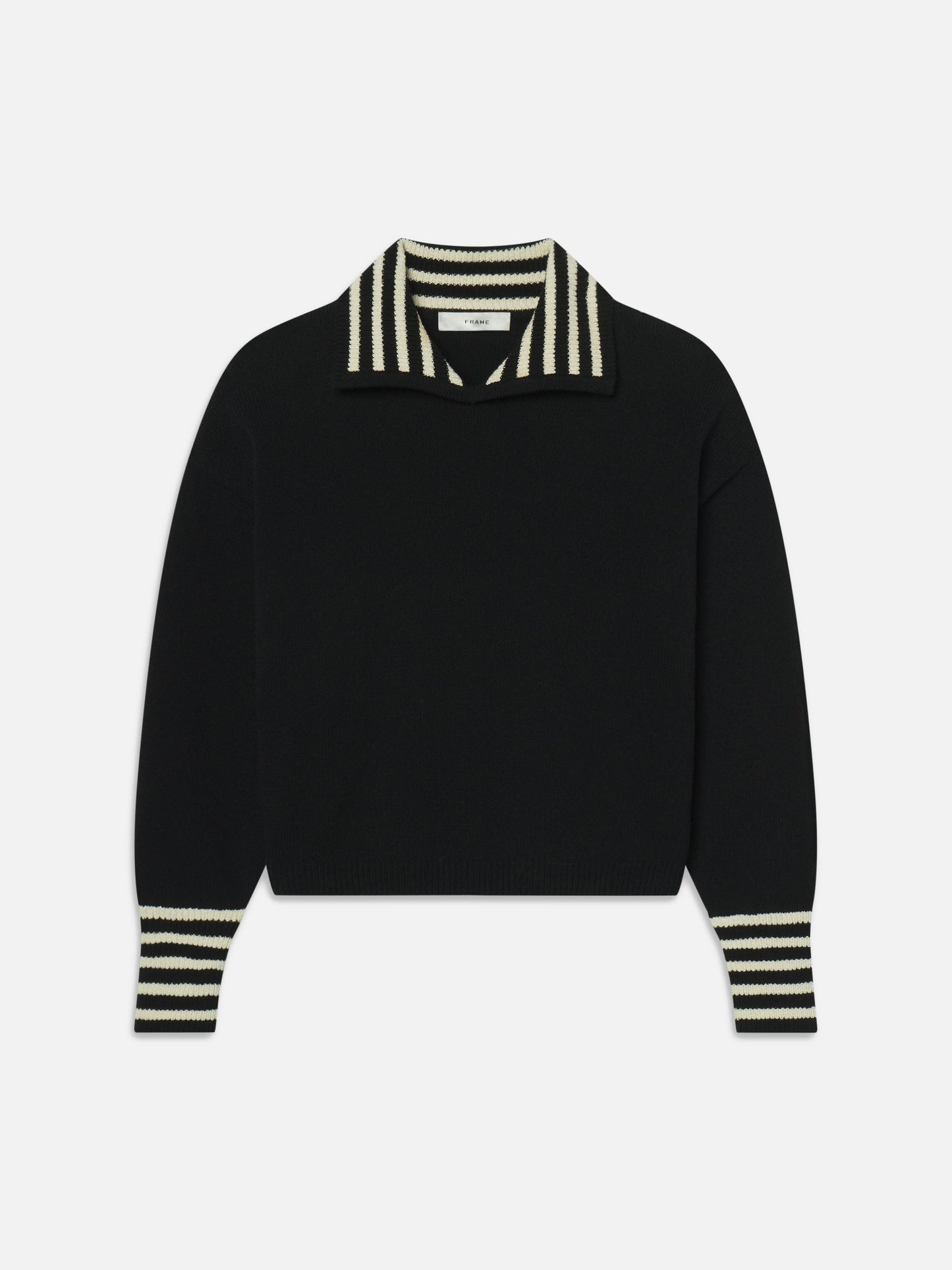 FRAME - The Sailor Pullover - Black Multi