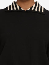 FRAME - The Sailor Pullover - Black Multi
