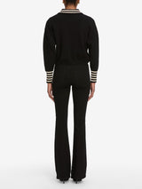 FRAME - The Sailor Pullover - Black Multi