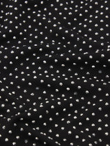 FRAME - The Rhinestone Jersey Top - Black