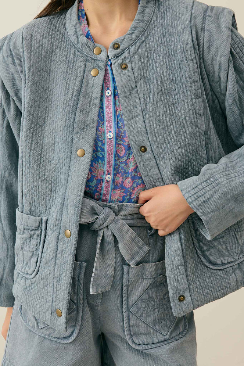 Horicia Jacket in Grey, view 3