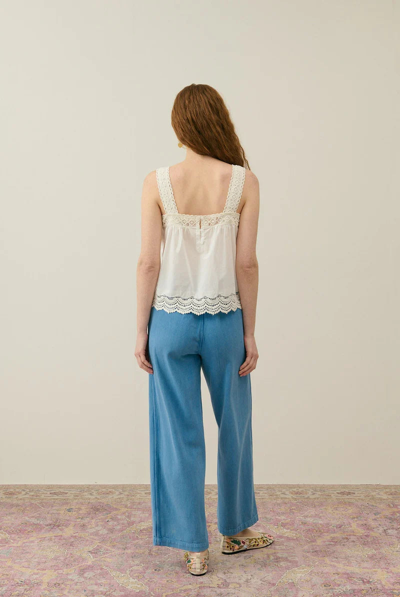 Louise Misha - Florette Pants - Stone Blue