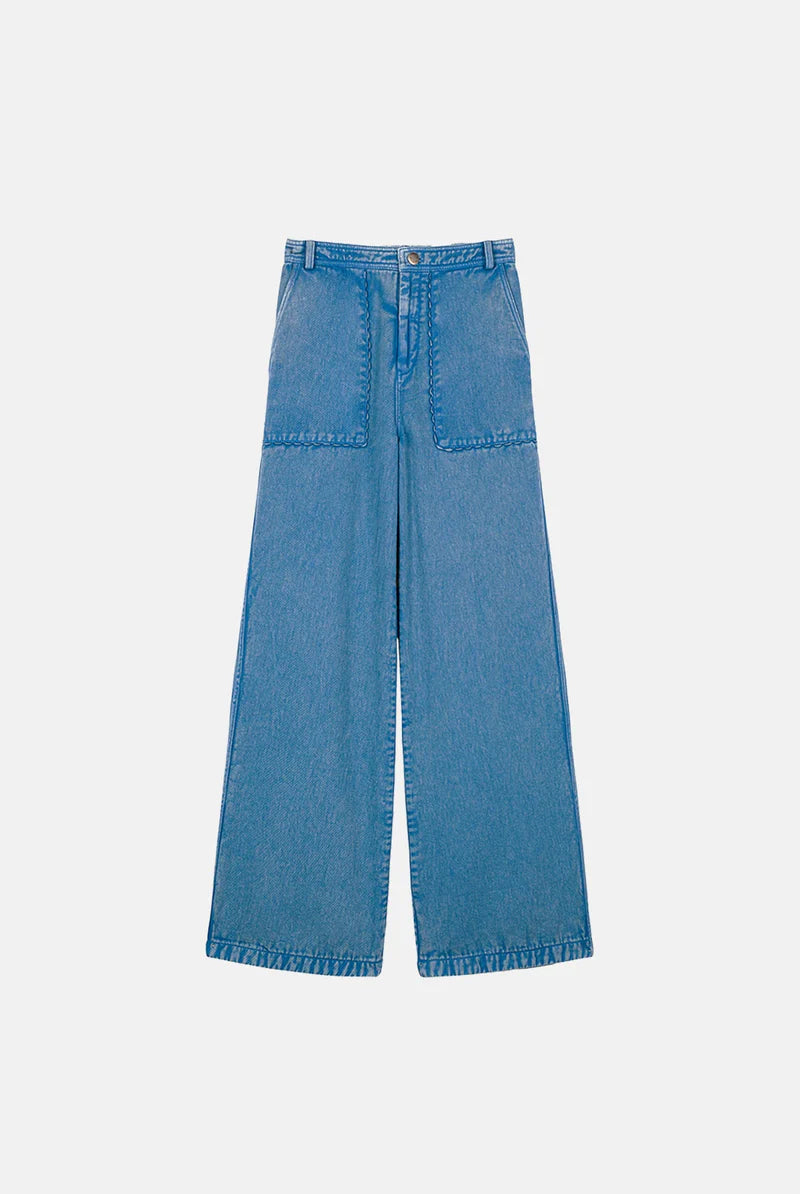 Louise Misha - Florette Pants - Stone Blue