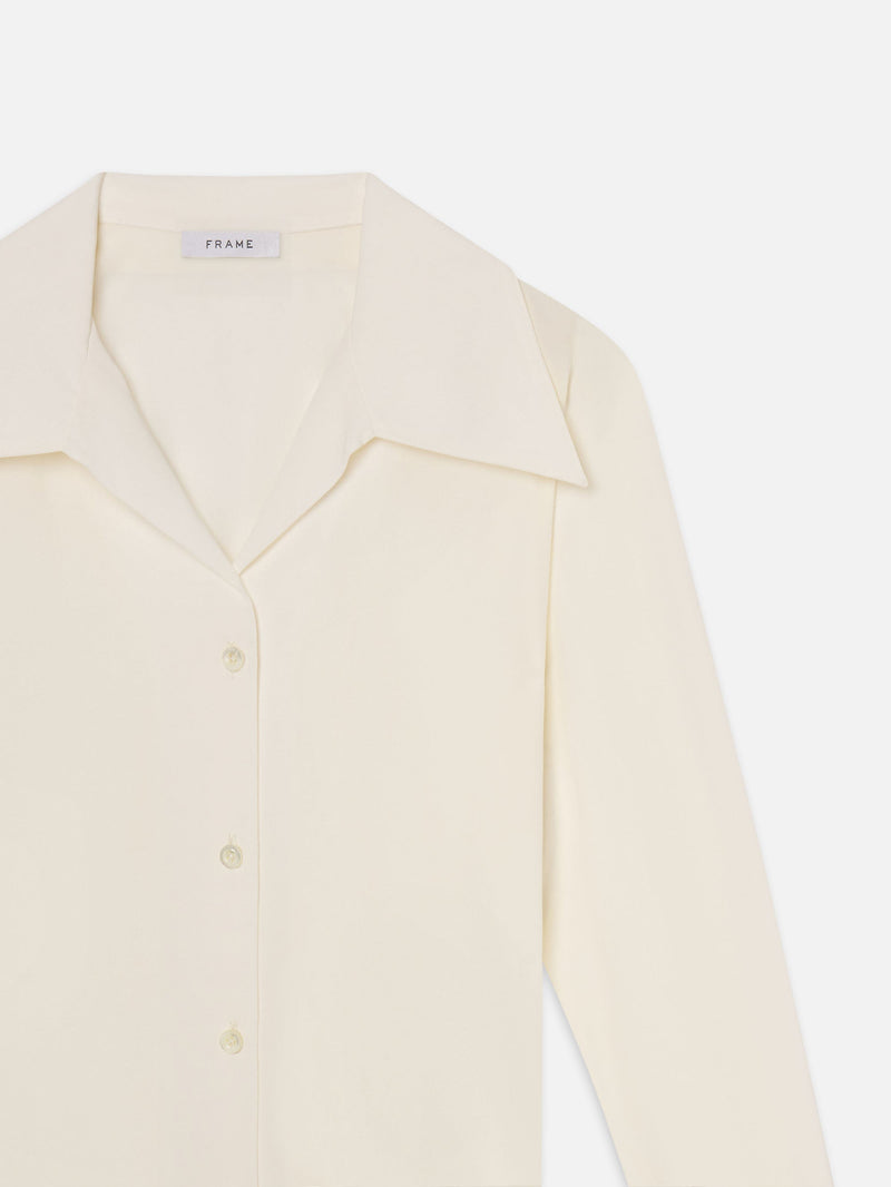 FRAME - The Moment Blouse - Cream