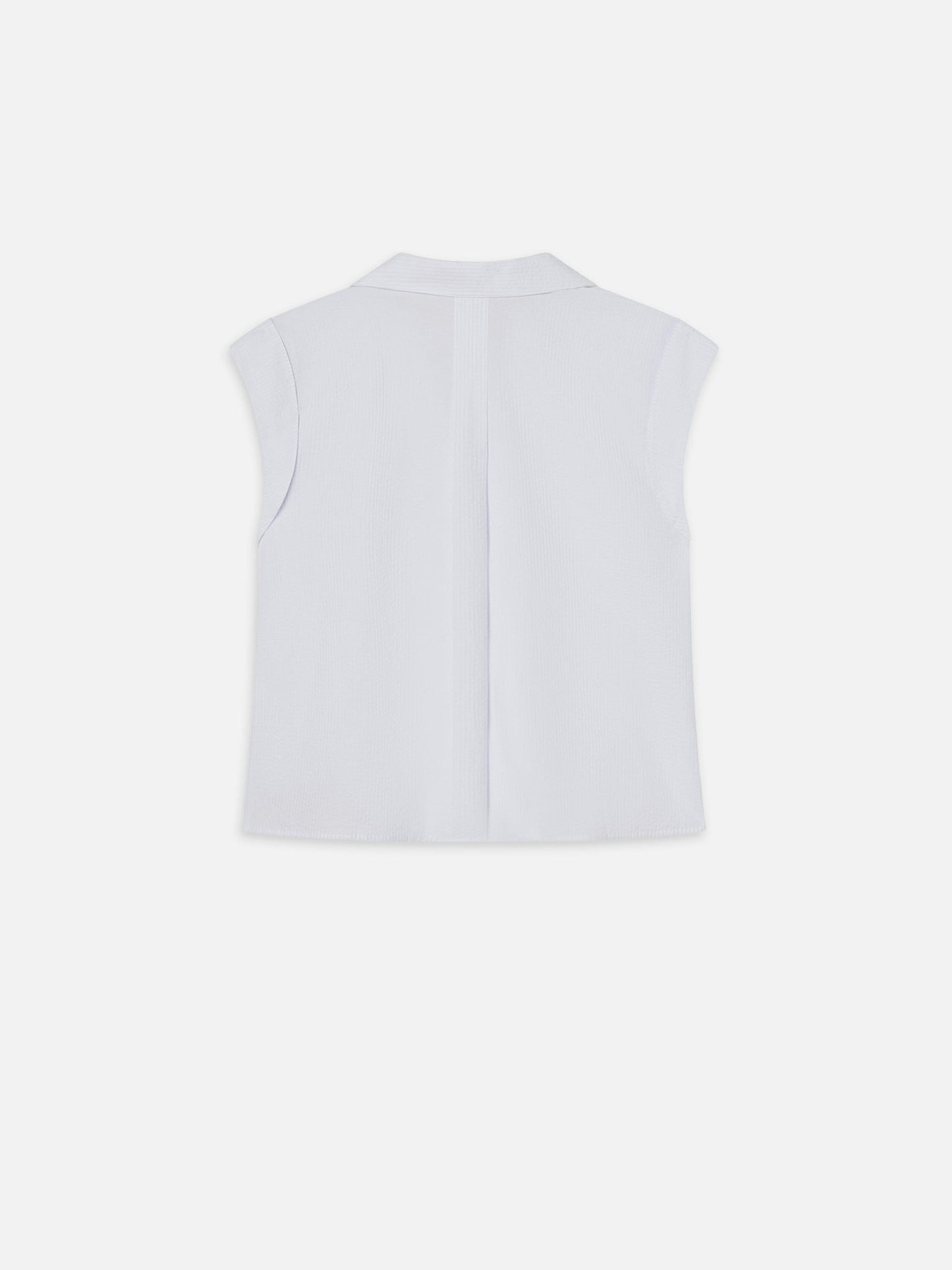 FRAME - The Seersucker Leisure Shirt - Light Chambray Multi